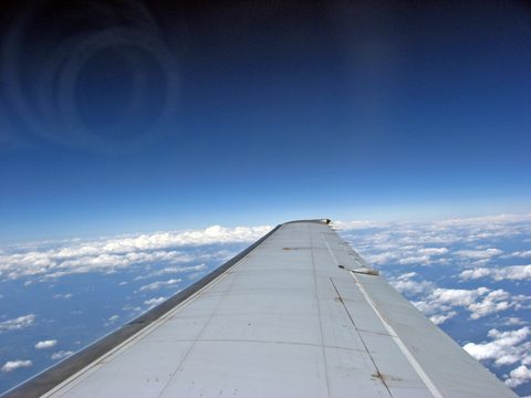 plane horizon