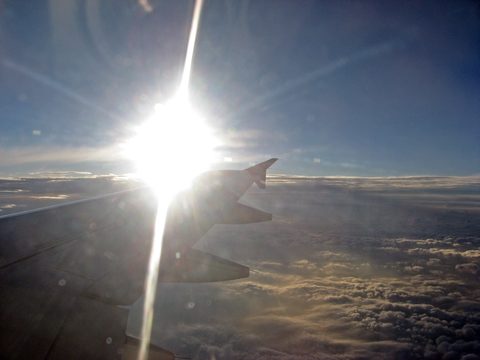 plane horizon